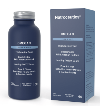 Natroceutics Omega 3 Fortified 60 Softgel Caps